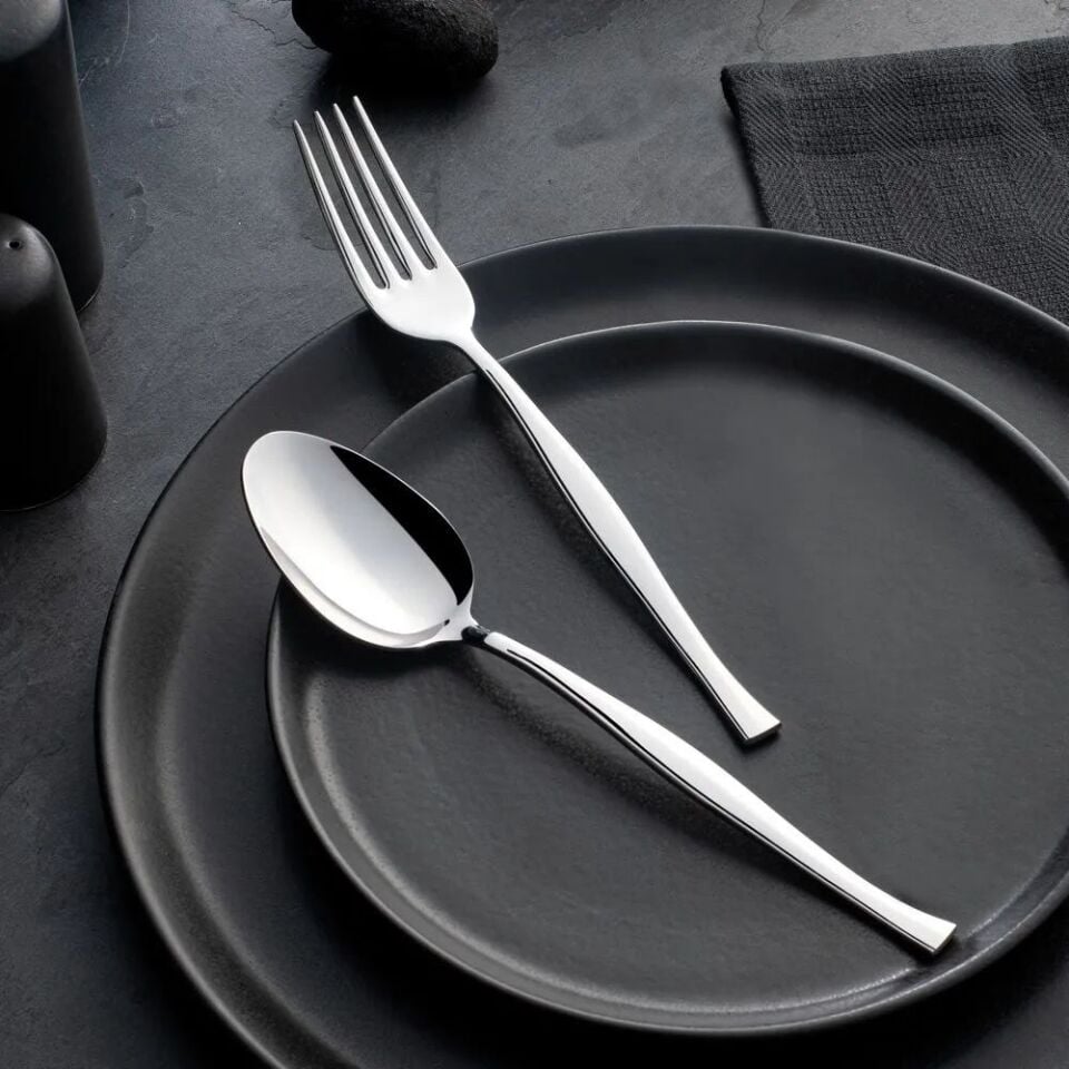 Nehir Zarif Sade 60P Büyük Aile Takımı