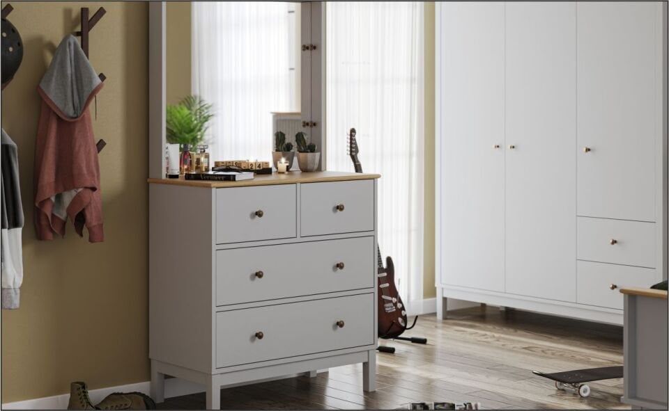 Etro Grey  Genç Odası Takımı