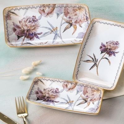 Acar Hca-06413/12 Nova 3 Lü Kayık Tabak