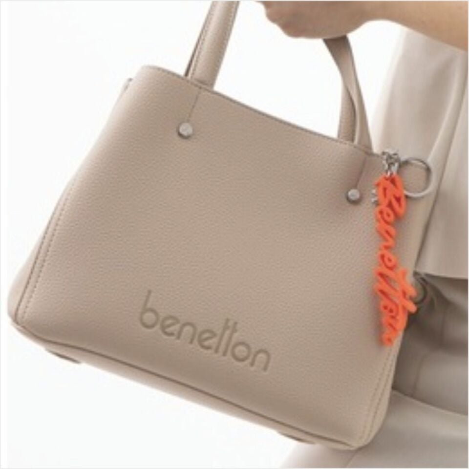 Benetton  BNT-1507 Floter El Çantası Ten