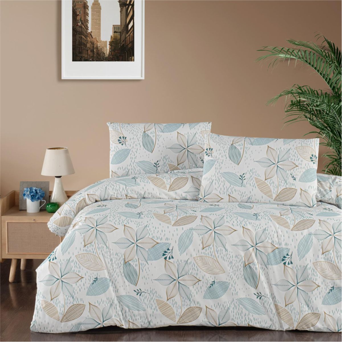 SCHAFER HOME BRENA ÇİFT KİŞİLİK NEVRESİM TAKIMI-4 PARÇA