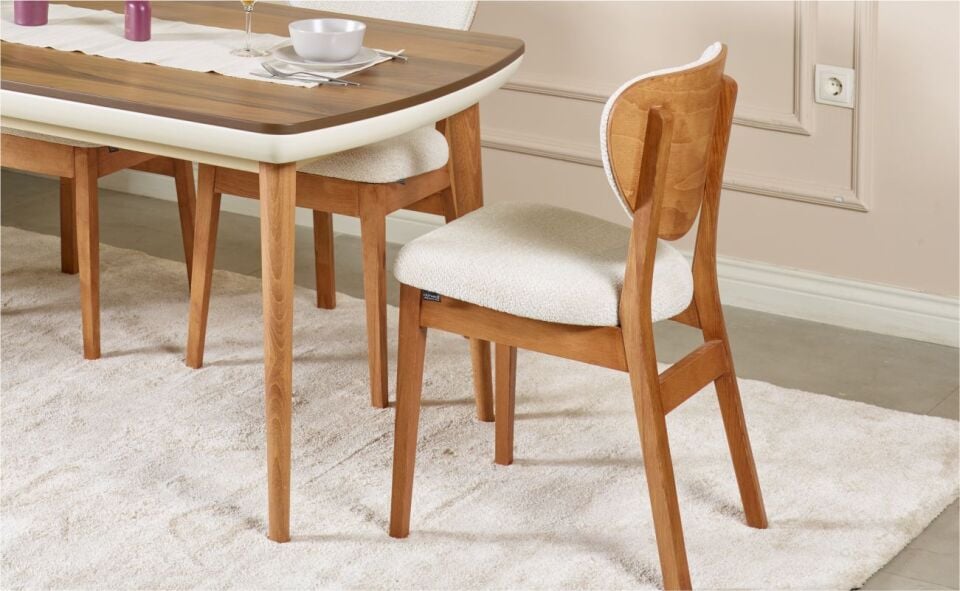 ALVİNO VİZYON SANDALYE KREM