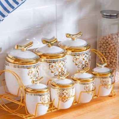 Acar Kaı-06827/4 Lavınıa 7 Lı Kavanoz Set