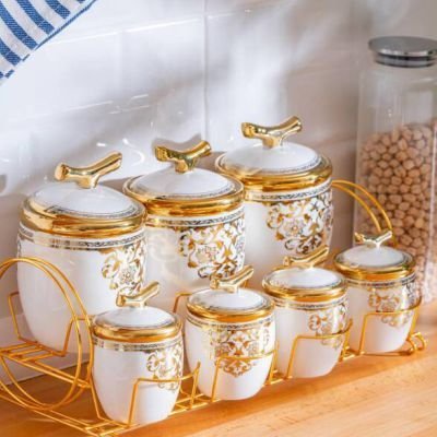 Acar Kaı-06827/4 Lavınıa 7 Lı Kavanoz Set