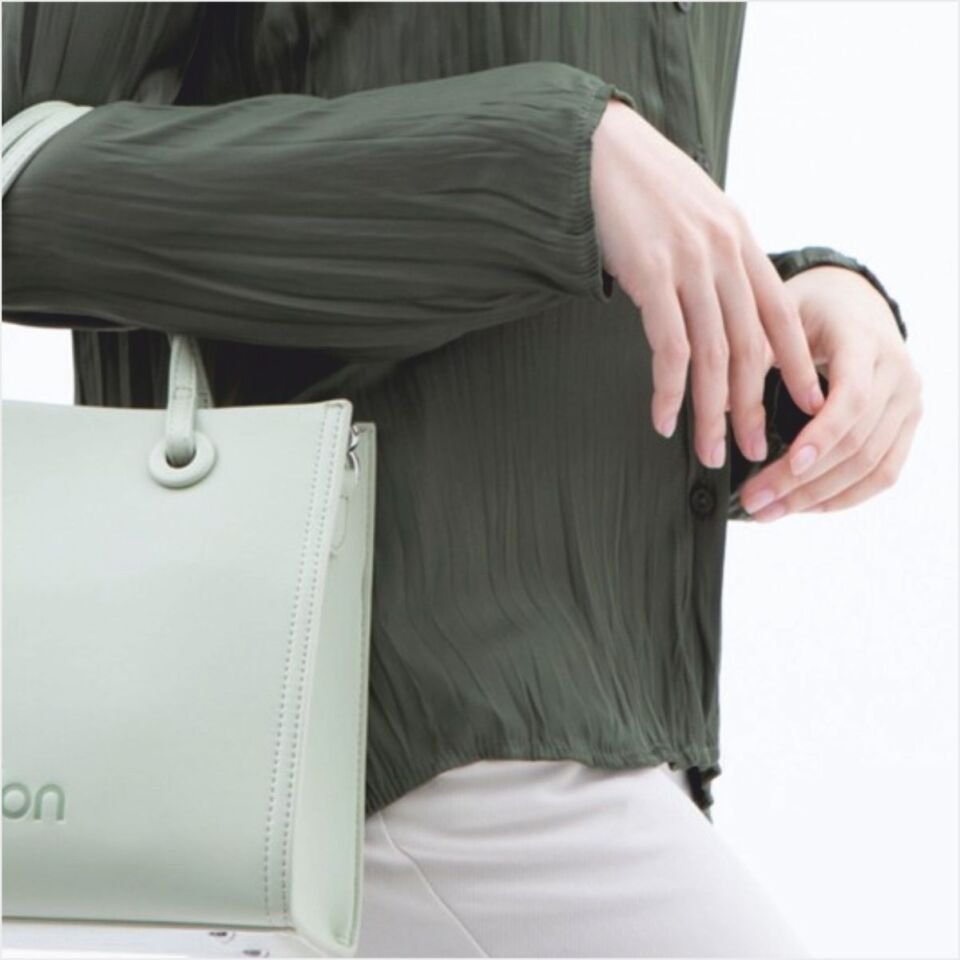 Benetton  BNT-1515 Naturel El Çantası Yeşil