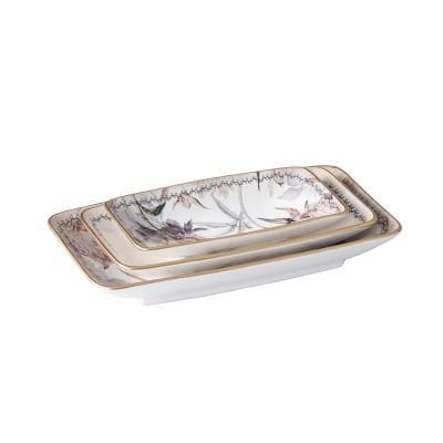 Acar Hca-06413/12 Nova 3 Lü Kayık Tabak