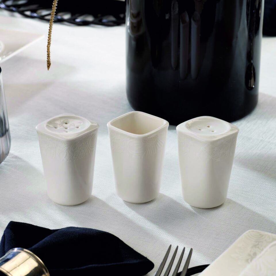 Schafer Glamor Sense Yemek Takımı 60 Parça-Beyaz