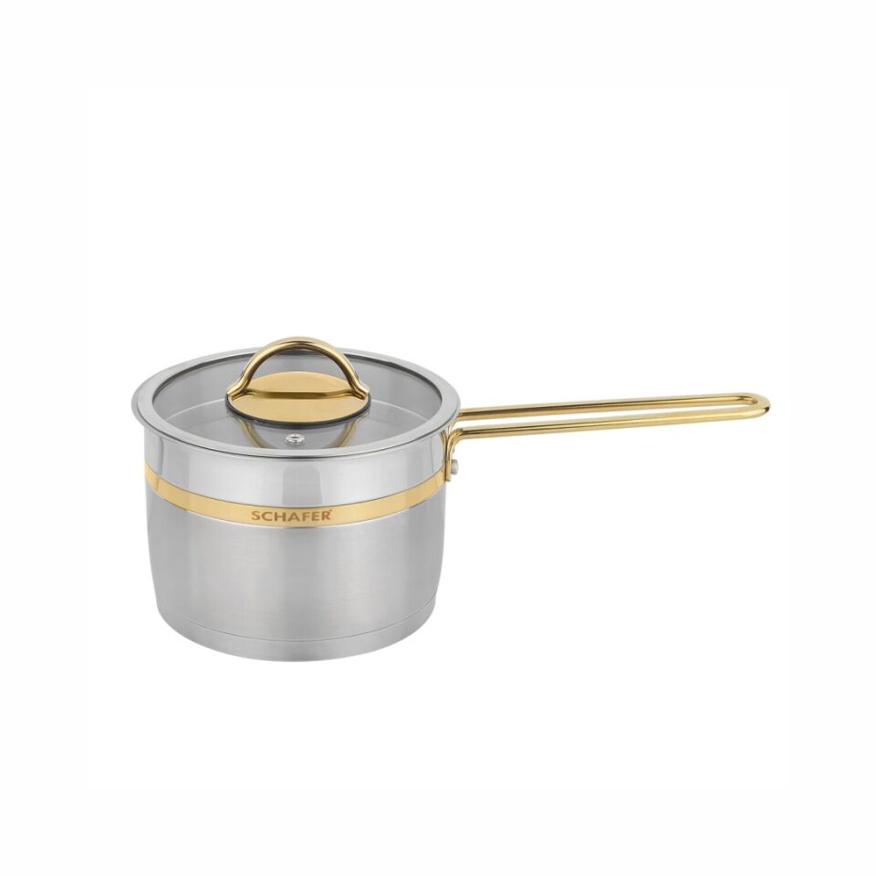 Schafer Golden Line Inox 8 Parça Çelik Tencere Seti