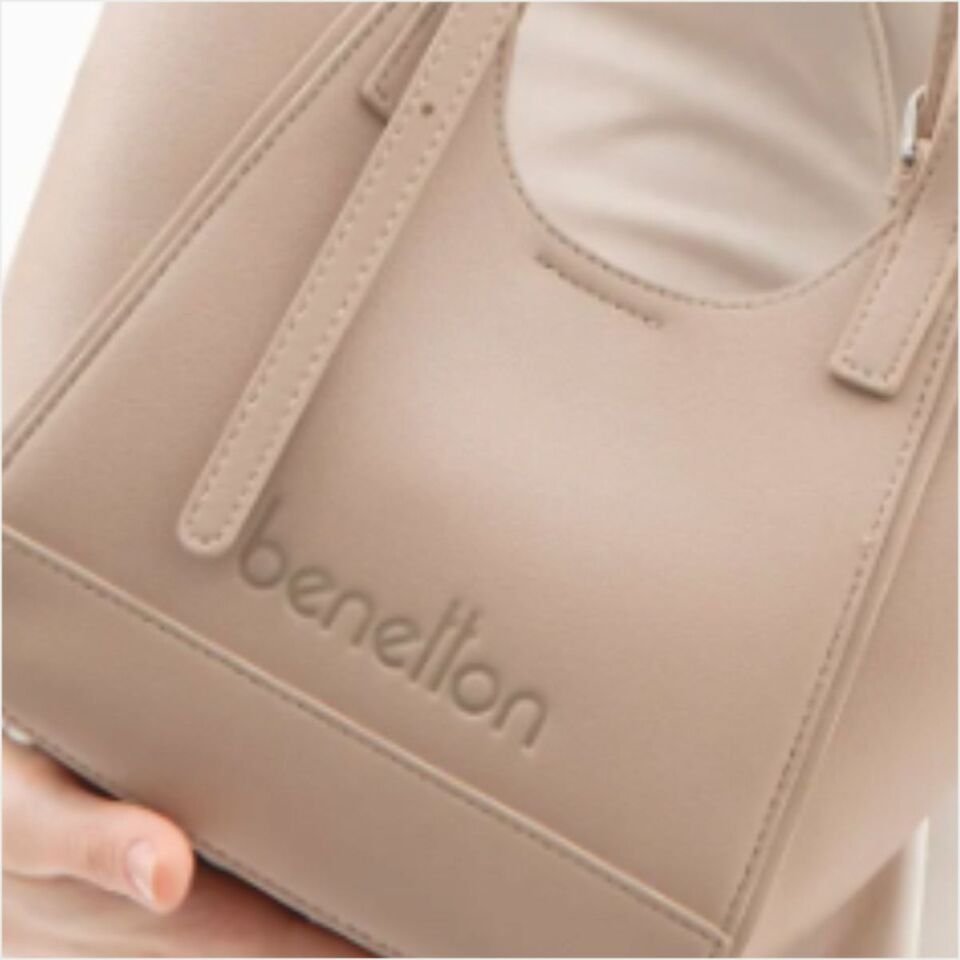 Benetton  BNT-1516 Naturel El Çantası Ten