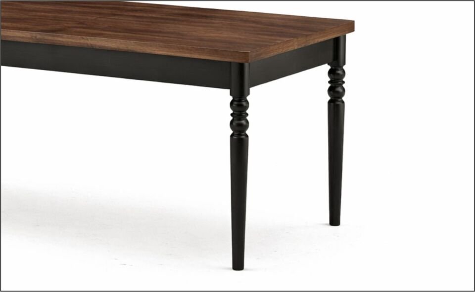 SAMUS THONET MASA CEVİZ-ANTRASİT