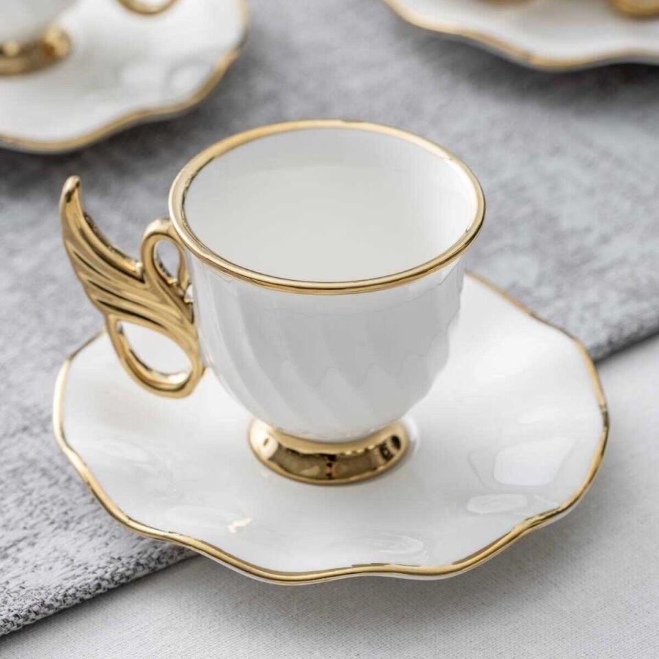Acar Jade 6 Kişilik Kahve Fincanı Takımı - 90 ml