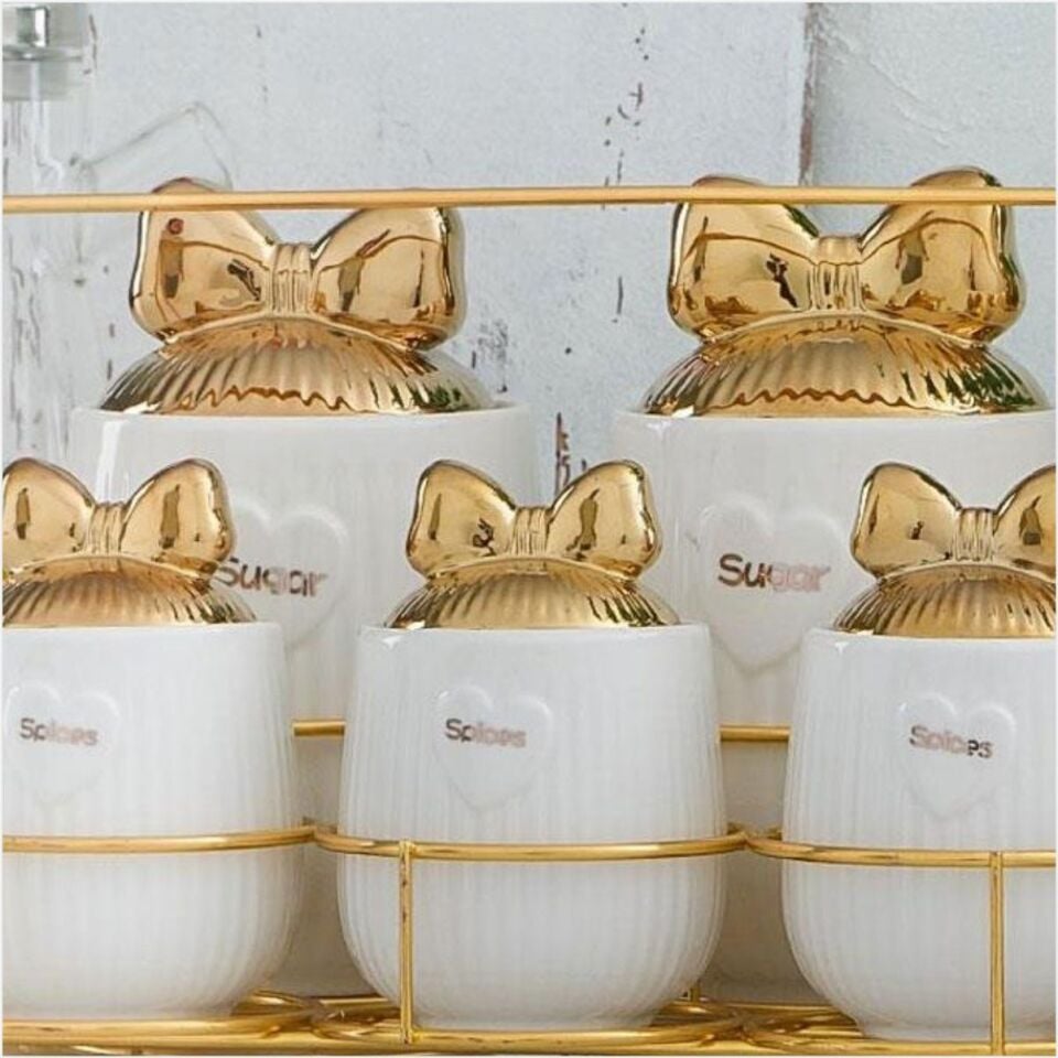 Acar Master Magic 7 li Porselen Baharat Seti