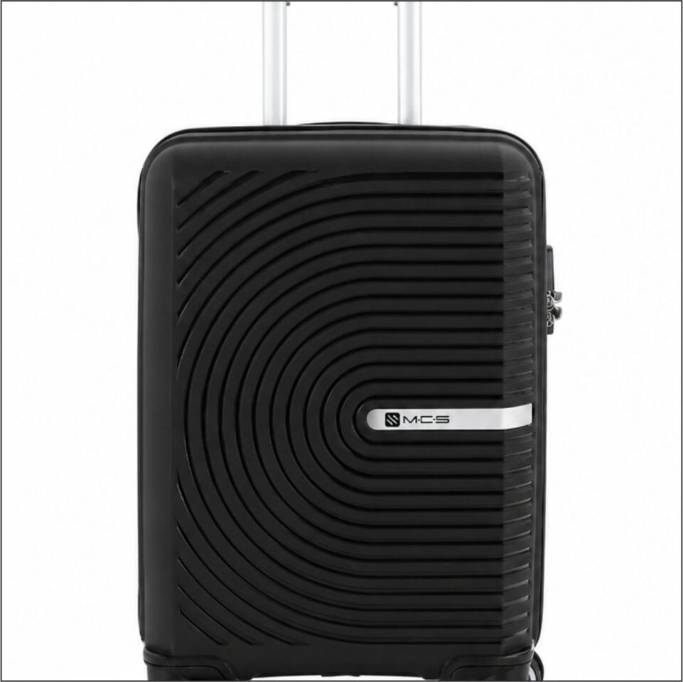 MÇS V374 SU Y.ÜRETİM PP VALİZ GRİ/HARDAL-55 CM