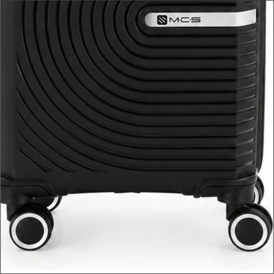 MÇS V374 SU Y.ÜRETİM PP VALİZ GRİ/HARDAL-55 CM