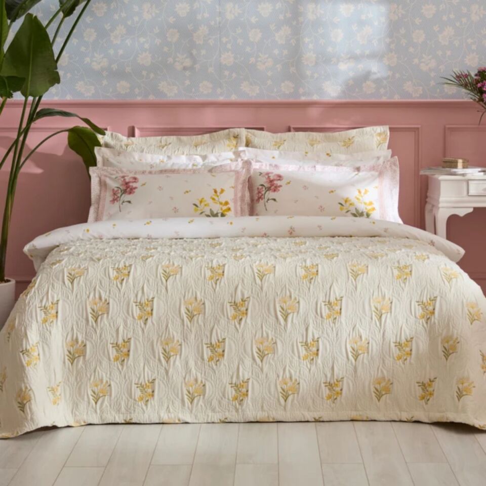 Karaca Home Melina Çift Kişilik Yatak Örtüsü Takımı Multicolor