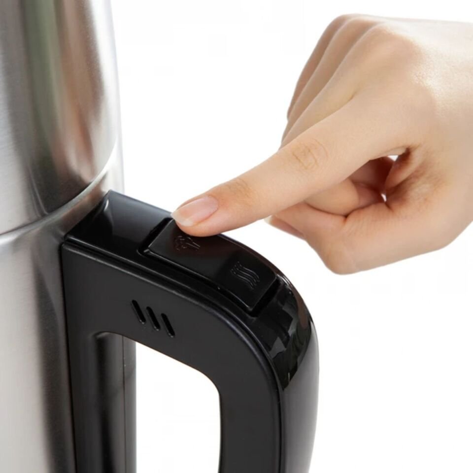 Karaca 2 In 1 Çelik Su Isıtıcı Çay Makinesi Inox Aile Boyu Geniş Kapasite