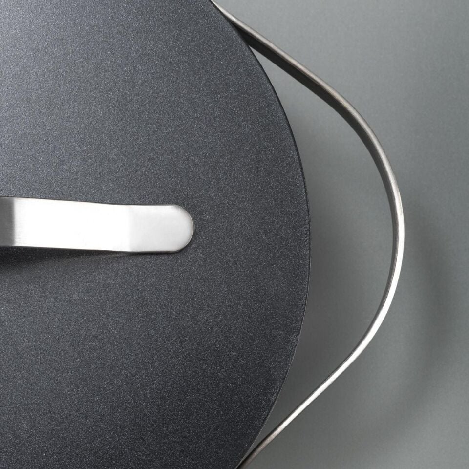 Schafer Moonlight Seramik Tencere Seti 7 Parça-Siyah