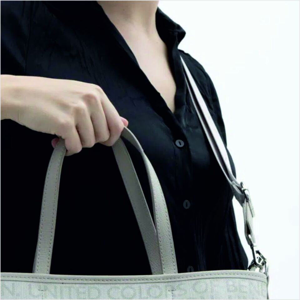 ST  BNT-1613 MONOGRAM ESKİTME KOL ÇANTASI TAŞ