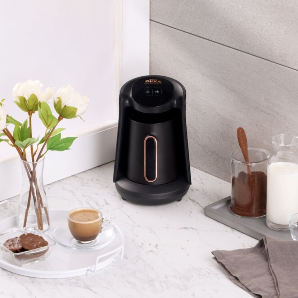 Arzum OK0024-K OKKA Minio Milko Türk Kahvesi Makinesi - Krom