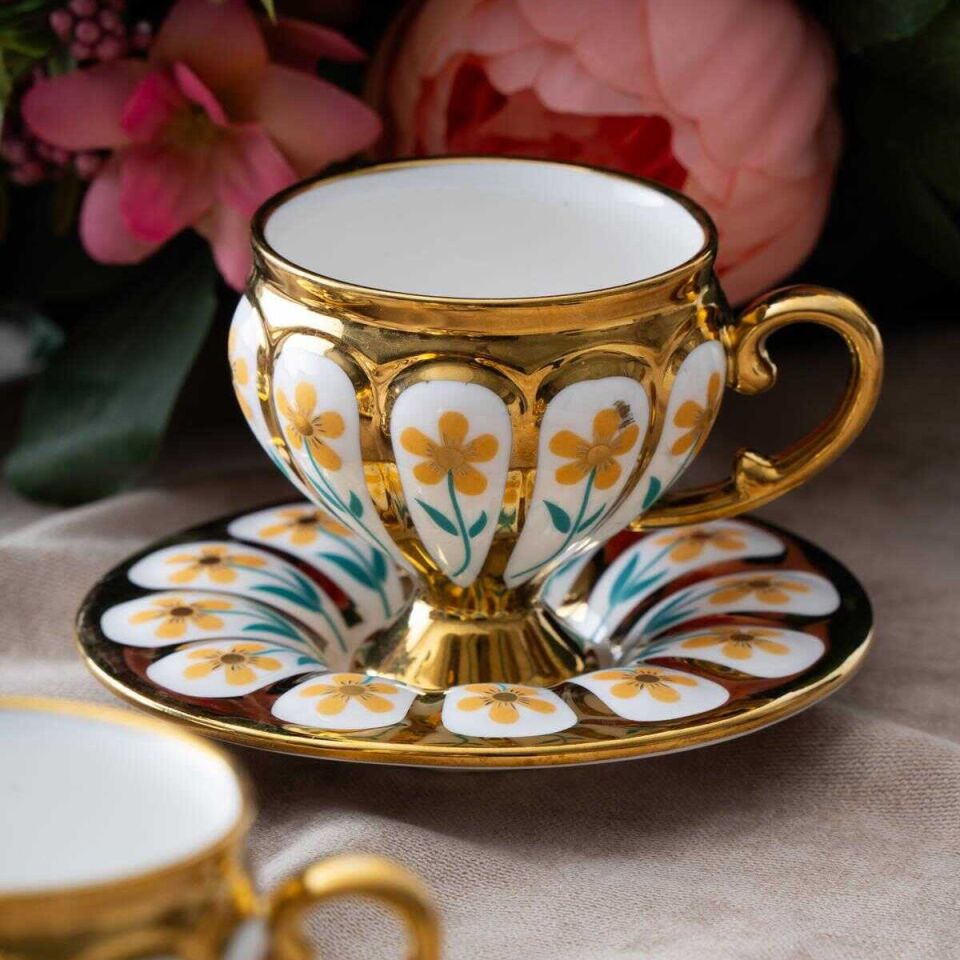 Acar Oscar 6 Kişilik Kahve Fincanı Takımı - 90 ml
