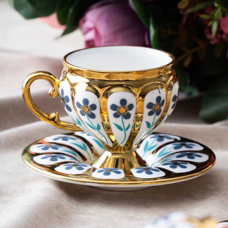 Acar Oscar 6 Kişilik Kahve Fincanı Takımı - 90 ml