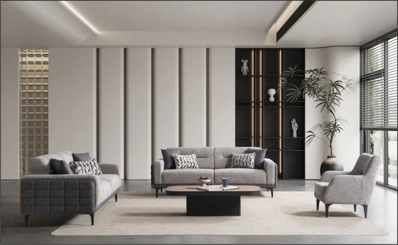 MORELLO MİRAY KOLTUK TK. 3+3+1+1  RÜYA 30