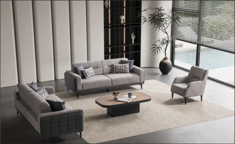 MORELLO MİRAY KOLTUK TK. 3+3+1+1  RÜYA 30