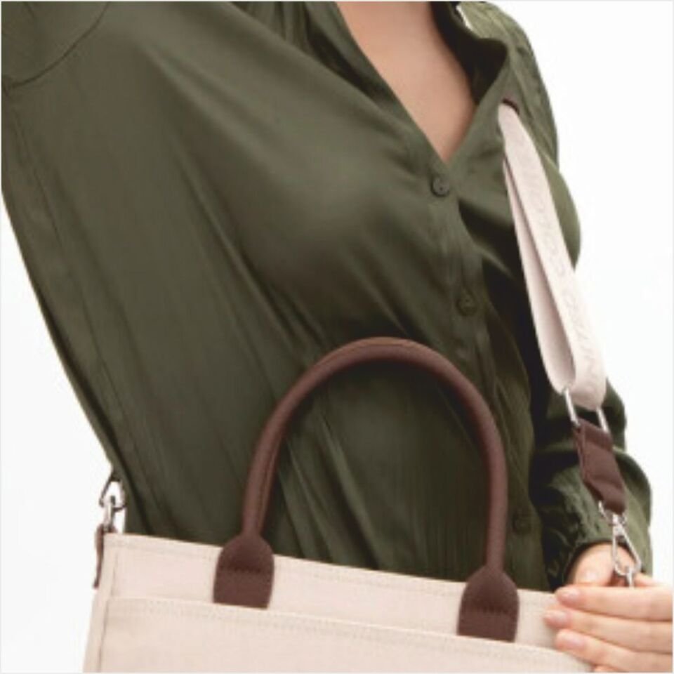 Benetton  BNT-1614 Nano Kol Çantası Bej-Kahve