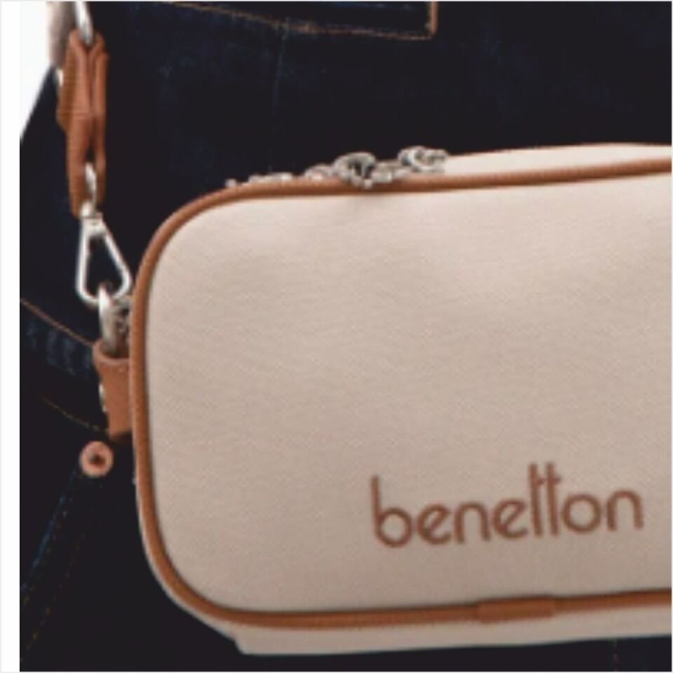Benetton  BNT-1626 Nano Kol Çantası Bej-Camel