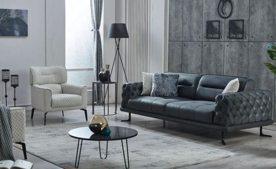 Toscana Koltuk Takımı 3+3 Nice 801 / 1+1 Alto 30