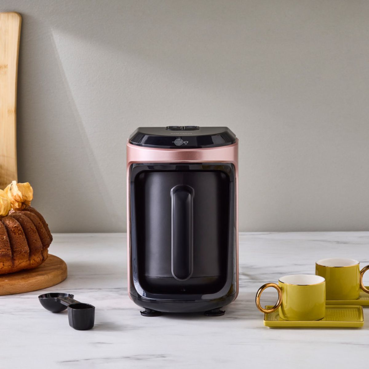 Karaca Hatır Hüp Aroma Türk Kahve Makinesi Rosegold