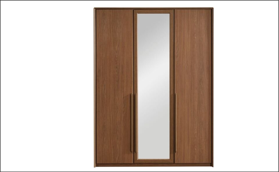 BAYMOP NAPOLİ 3LÜ DOLAP CEVİZ