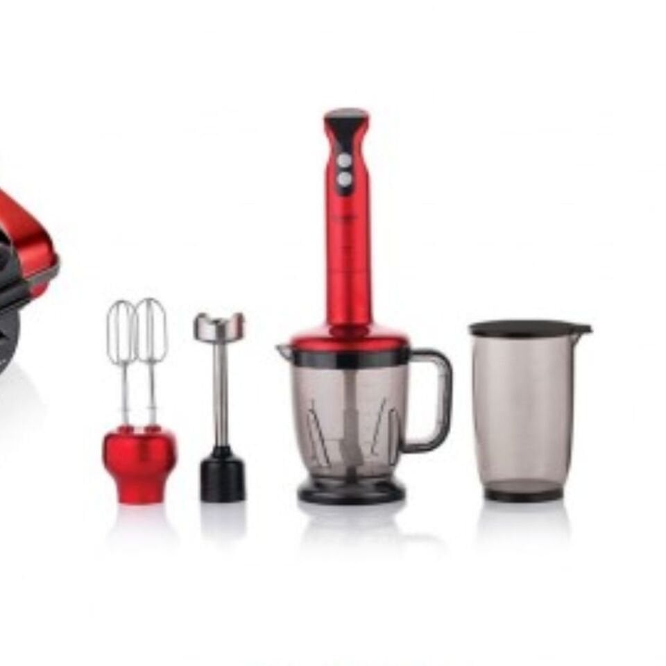 Schafer Kea Elektro Set Mega Kırmızı 4'lü Çeyiz Paketi