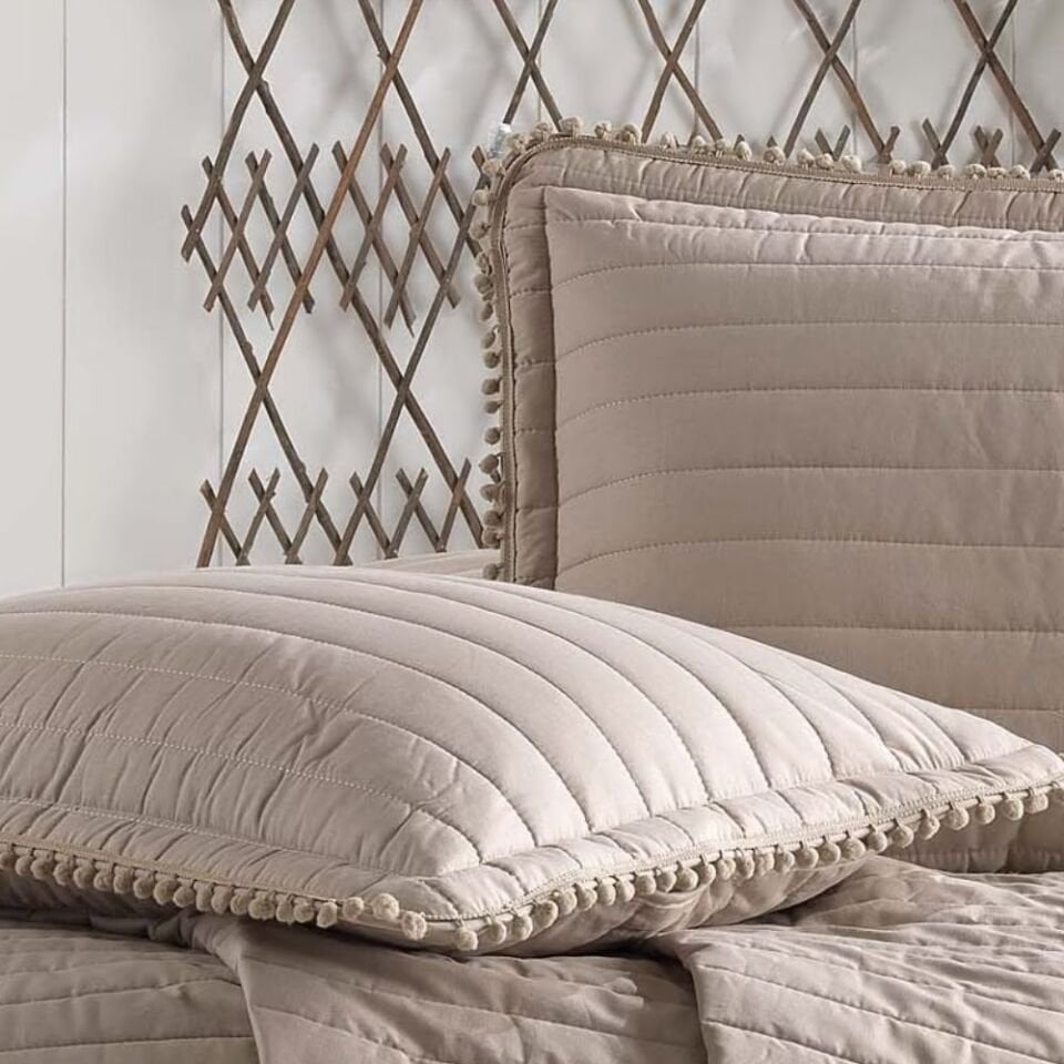 Aran Clasy Pedra V Kahve Ranforce Tek Kişilik Yatak Örtüsü Takımı