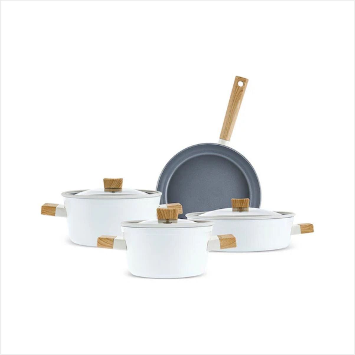 KARACA SWISS CRYSTAL WOOD 7 PARÇA, CREAM