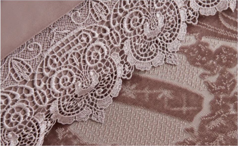 Karaca Home Valeria Queen 8 Parça Çeyiz Seti Gül Kurusu