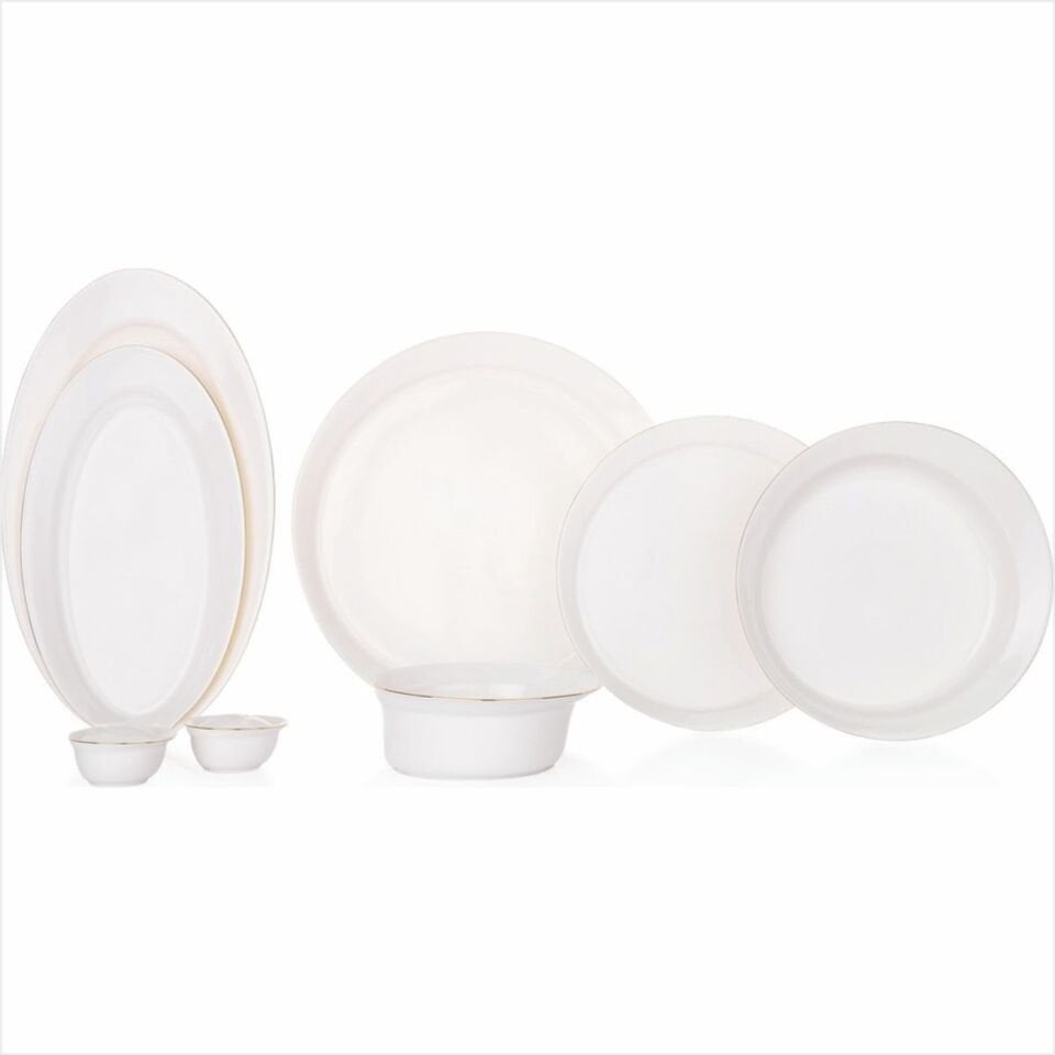 SCHAFER SUPERFİNE BONE ELİXİR YEMEK TAKIMI 56 PARÇA-GOLD01