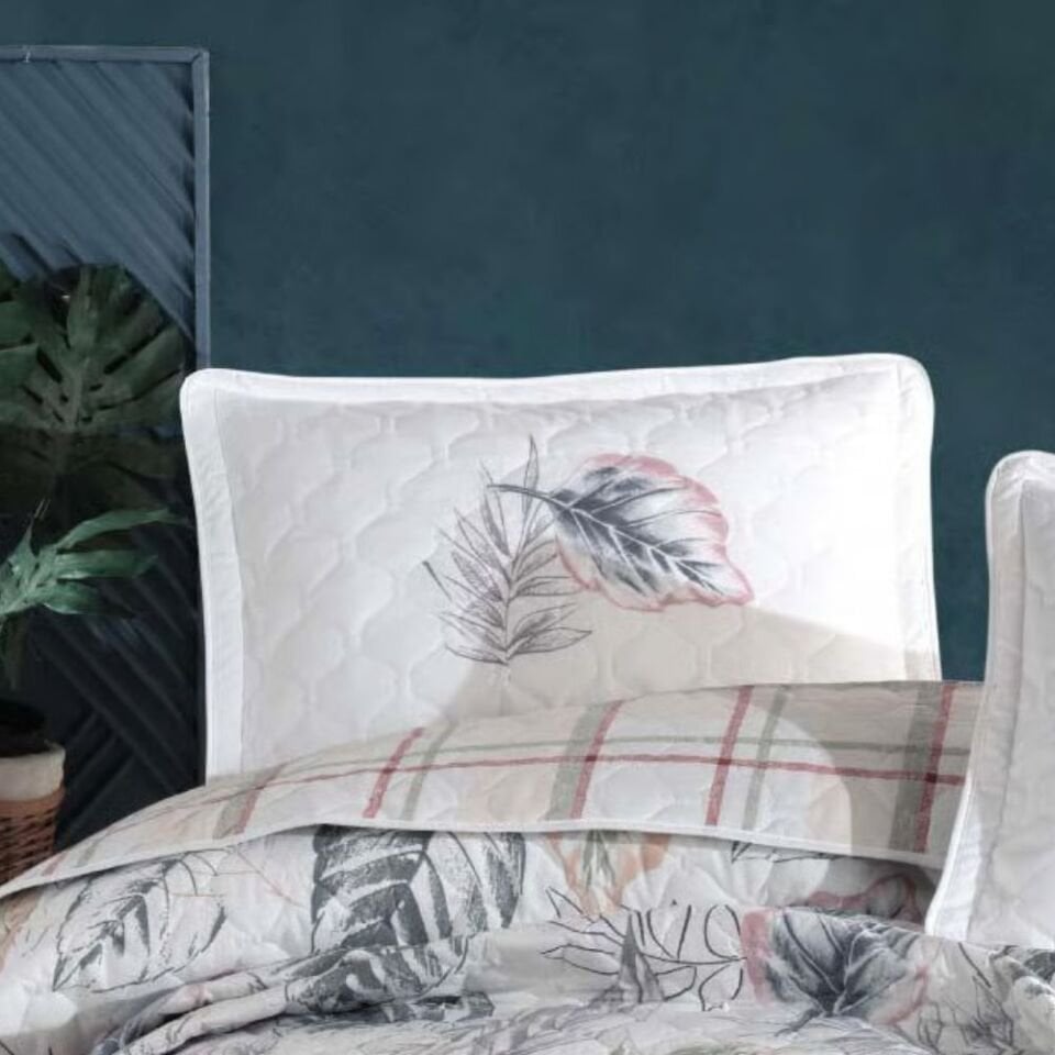 Aran Clasy Ranforce Yatak Öörtüsü Seti Tek Kişilik Nessa V1 Yeşil