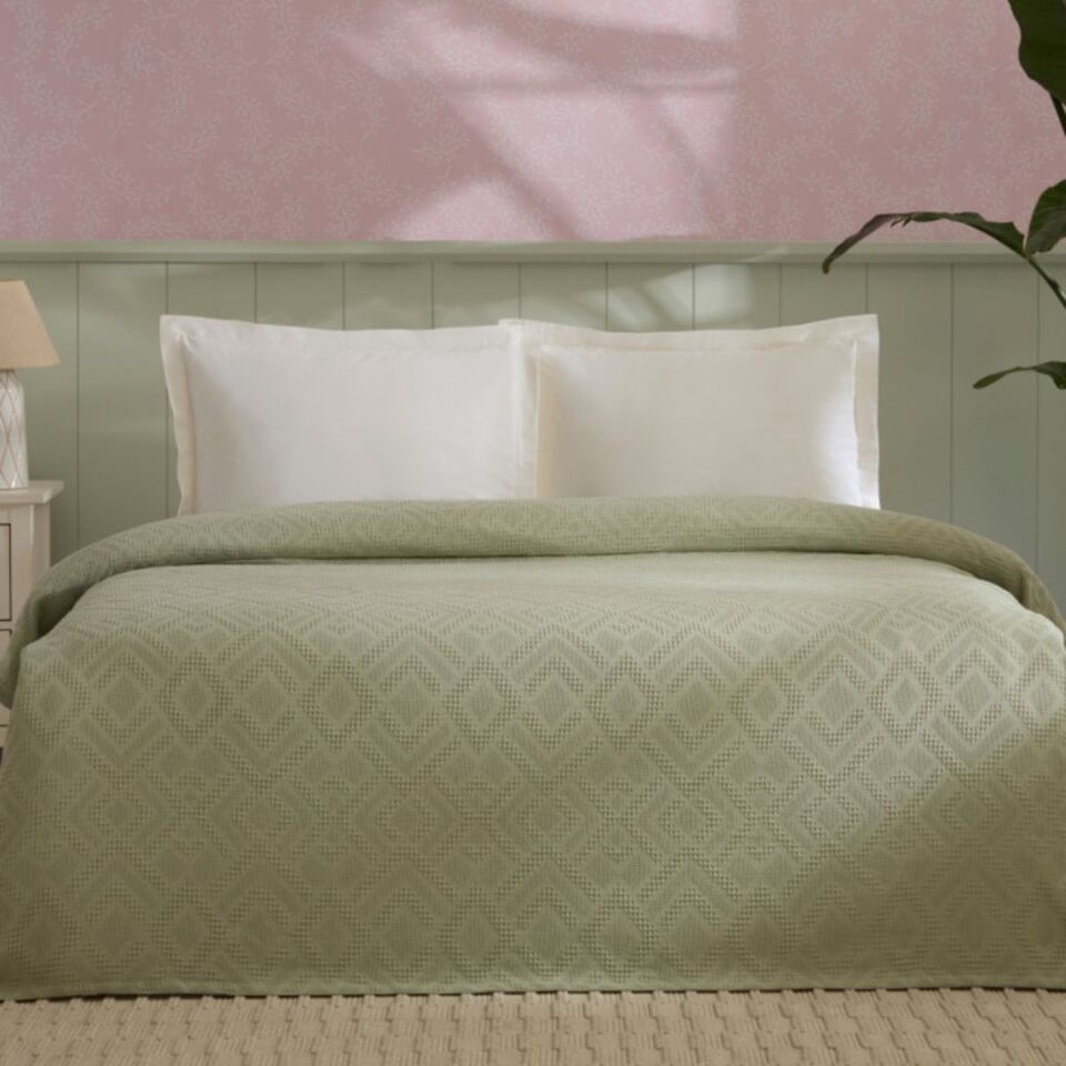 Karaca Home Mansy Çift Kişilik Tek Pike Adaçayı