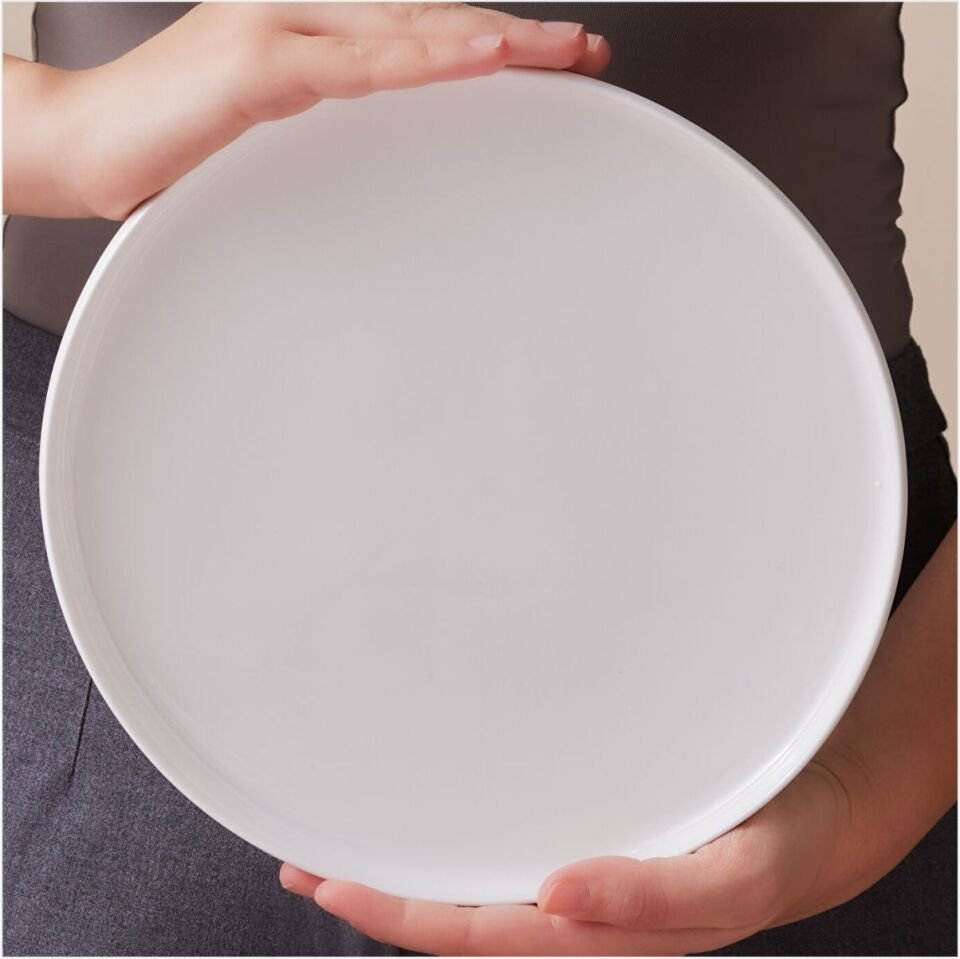 KARACA STREAM BONE SUNSET 34 PARÇA 6 KİŞİLİK KAHVALTI TAKIMI BEYAZ