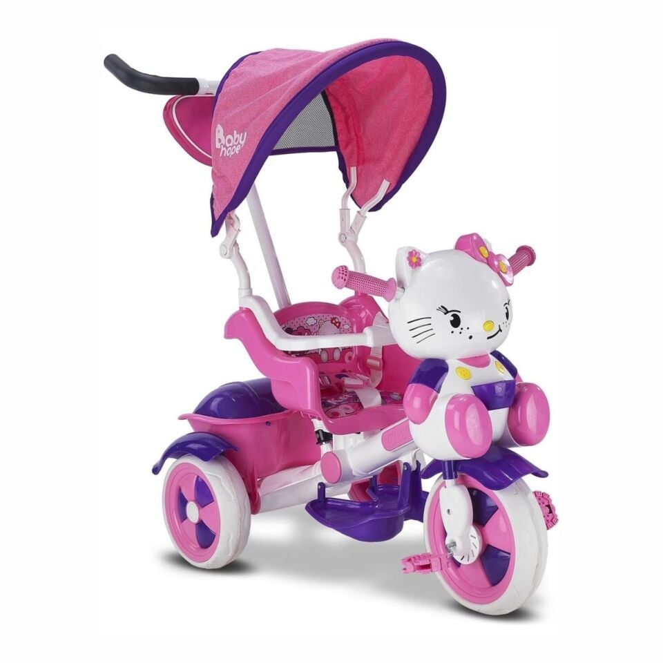 Ümit Kety Üçteker Pembe/Lila/Beyaz