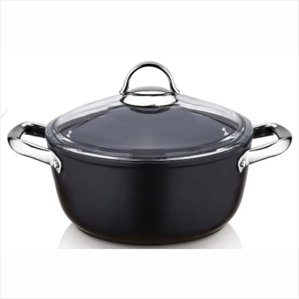 SAFINOX 34  CM TITANIUM DERİN TENCERE