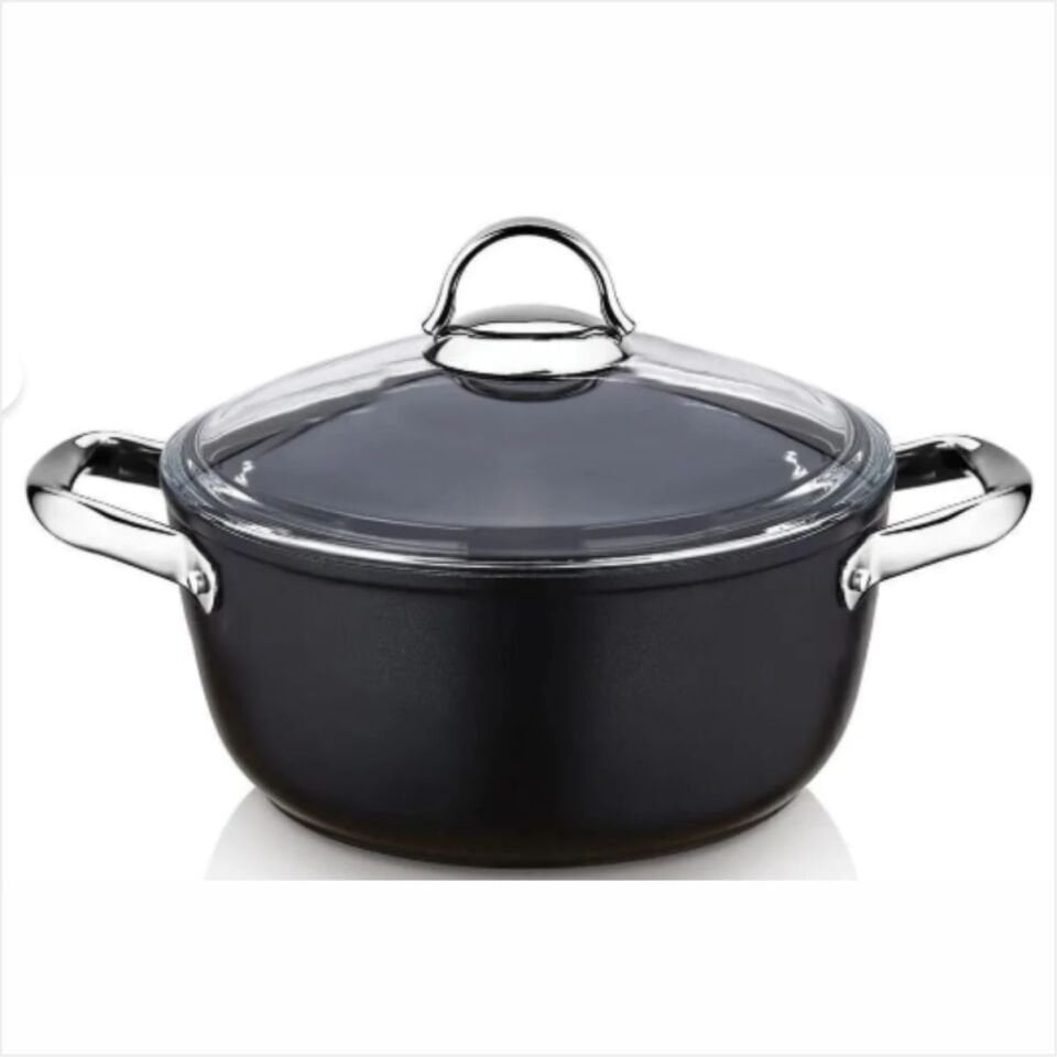 SAFINOX 34  CM TITANIUM DERİN TENCERE