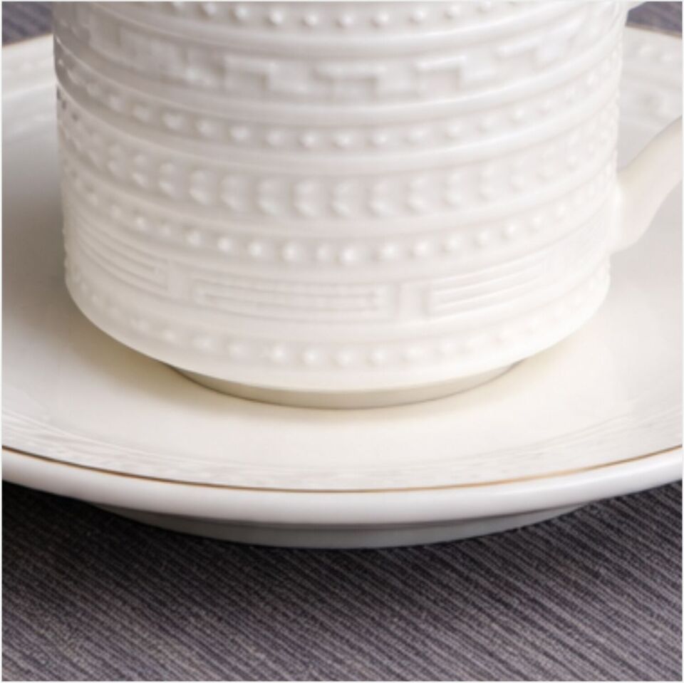 PAÇİ-LUNARIA KABARTMALI 6LI KAHVE-P/POR-102223