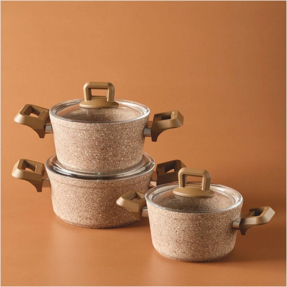 KARACA BİOGRANİT ALİCE 6 PARÇA MİDİ SET