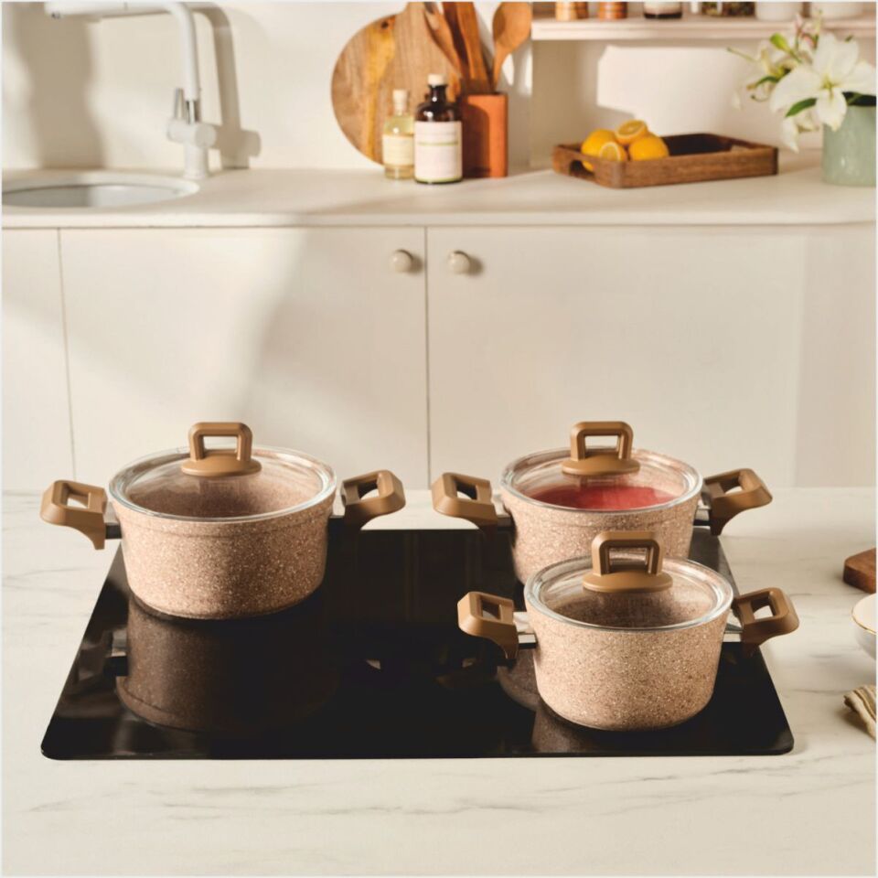 KARACA BİOGRANİT ALİCE 6 PARÇA MİDİ SET