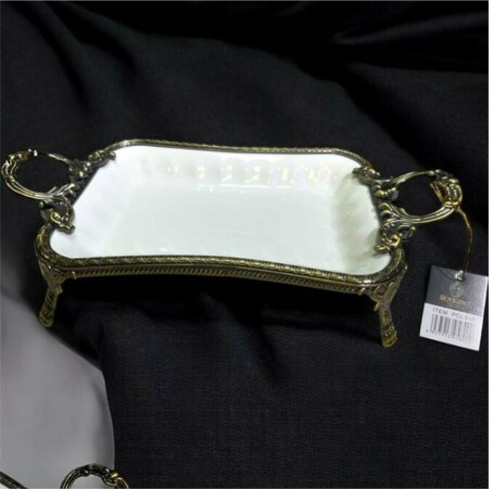 Rekabet  Pcl 010 Elegance Dikd.Sunum Tabak Antıque 36 Cm