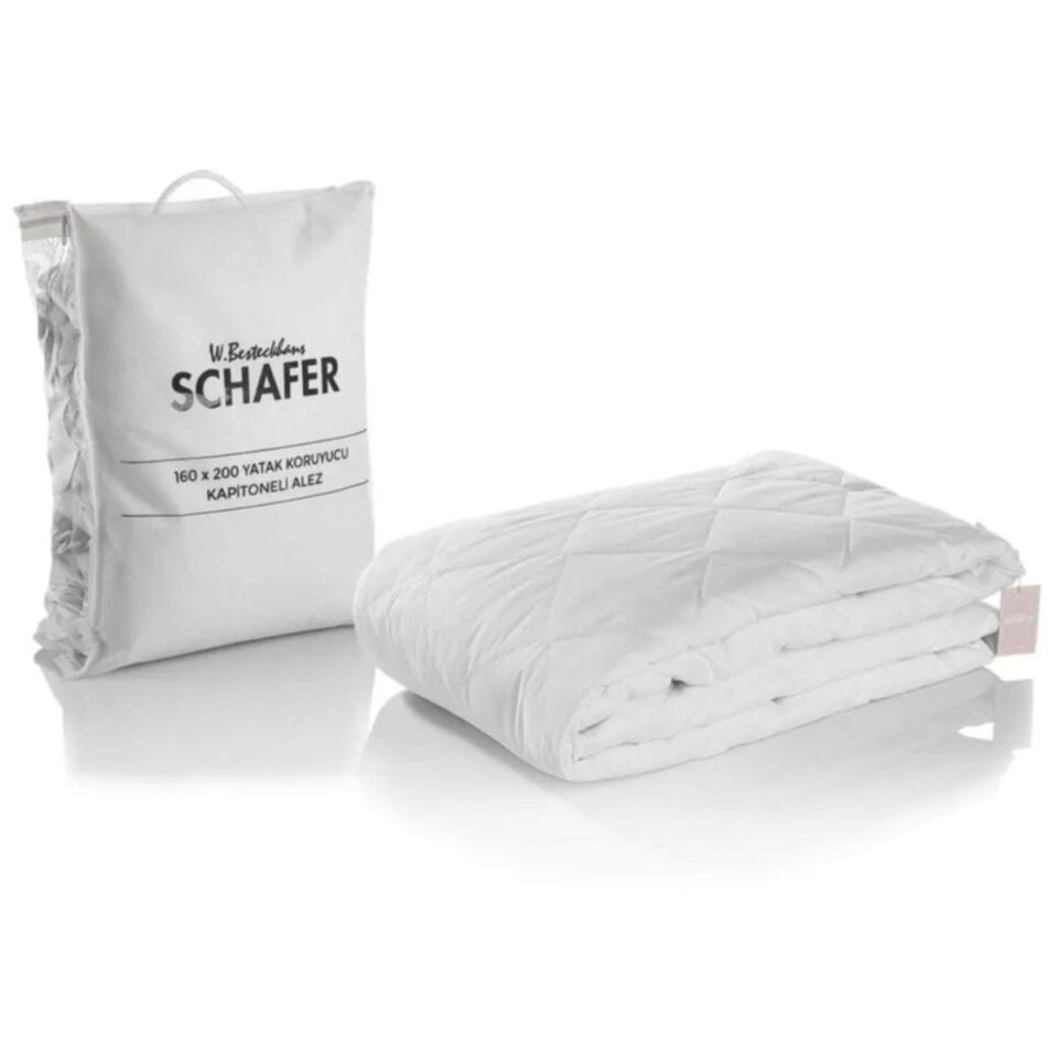 Schafer Home Alez 160x200 Cm-1 Parça-Beyaz