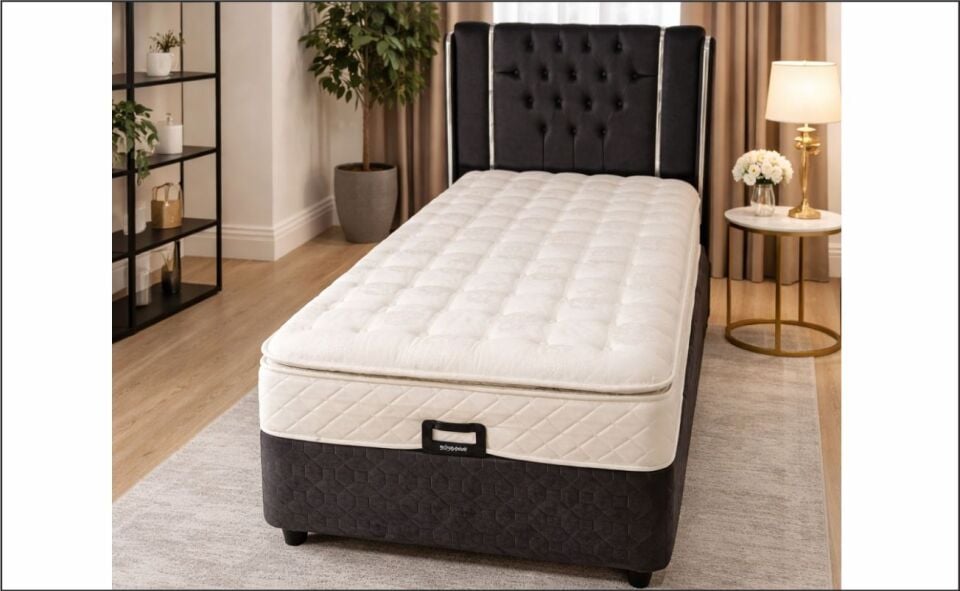 TOMA STELLA 100X200 YATAK SİYAH