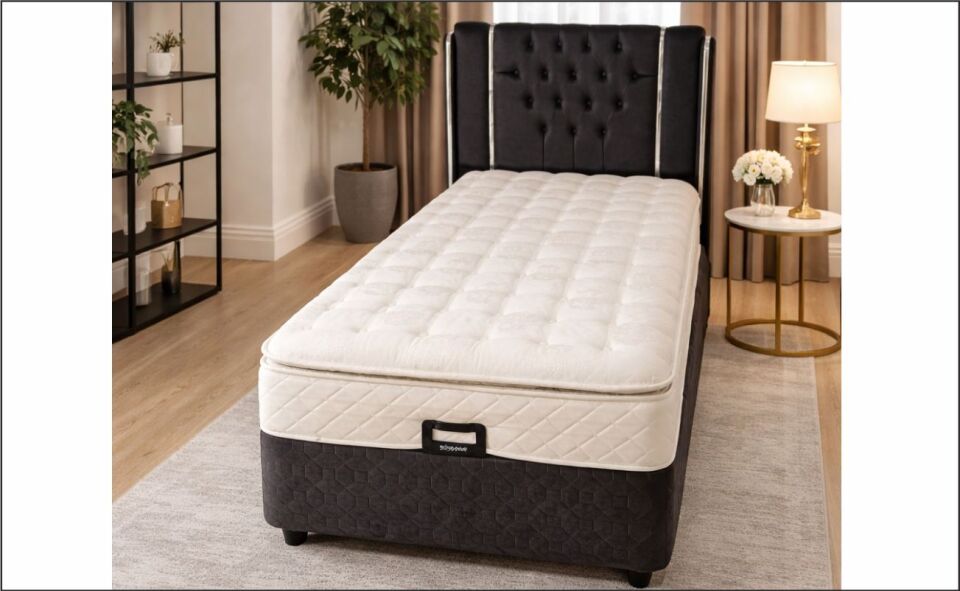 TOMA STELLA 100X200 YATAK SİYAH